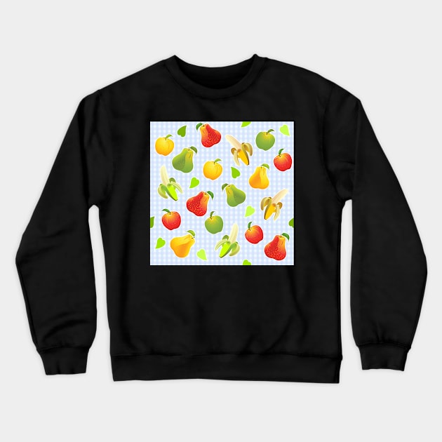 fruit background Crewneck Sweatshirt by kavalenkava